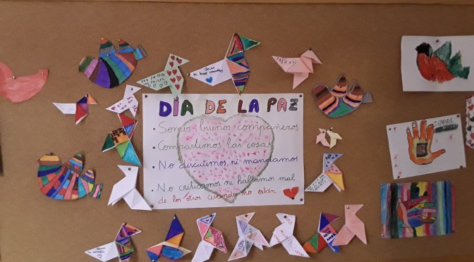 CELEBRAMOS EL DÍA ESCOLAR POR LA PAZ