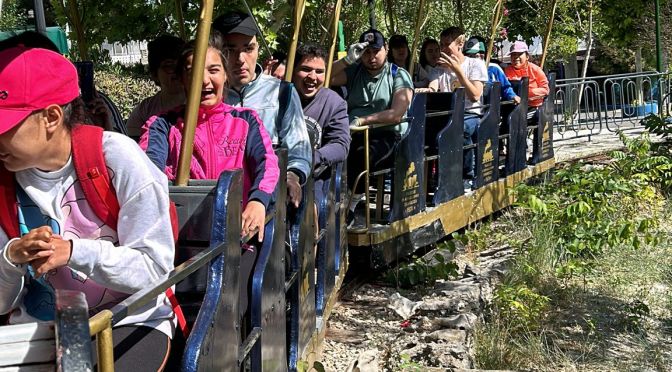 NOS VAMOS AL PARQUE DE ATRACCIONES